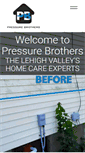 Mobile Screenshot of pressurebrothers.com